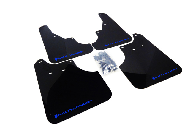 (09-13) Forester - Rally Armor - UR Mudflaps (Black/Blue)