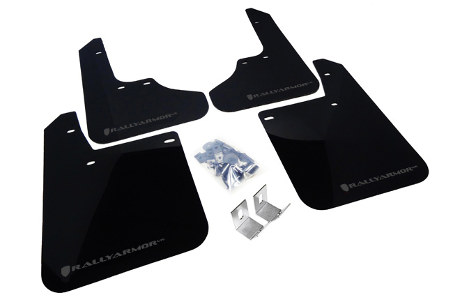 (93-01) Impreza - Rally Armor - UR Mudflaps (Black/Gray)